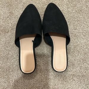 Old Navy Black Mules size 9